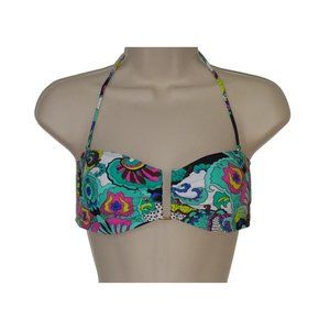 Island Escape bandeau bikini top